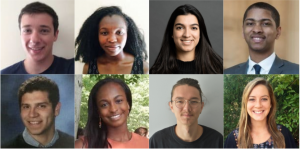 Collage of photos of 2020 Fulbright winners and alternates