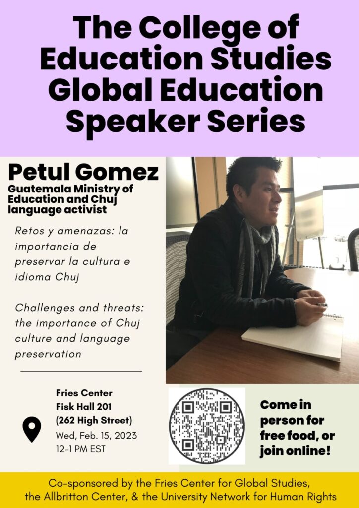 Spring 23 Global Education Lecture Series