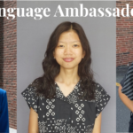 Language Ambassadors' headshots with the text "Language Ambassadors"